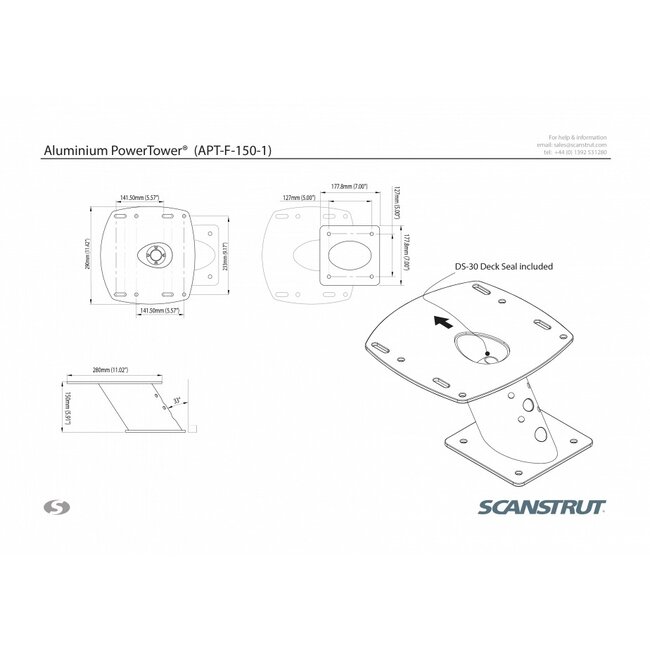 SCANSTRUT APT-F-150-01 Aluminium PowerTower
