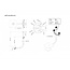 SCANSTRUT APT-LB-GPS2-01 Central bar with spreaders for 2 antennas and 1 navlight