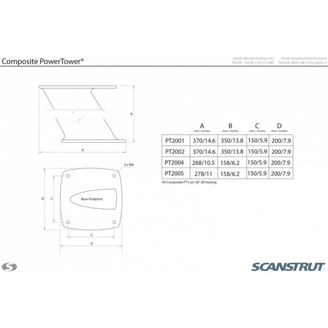 SCANSTRUT PT2005 Composite PowerTower