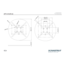 SCANSTRUT DPT-S-PLATE-02 Satcom plate 2 for Modular Dual PowerTower up to 45cm / 17" satcom
