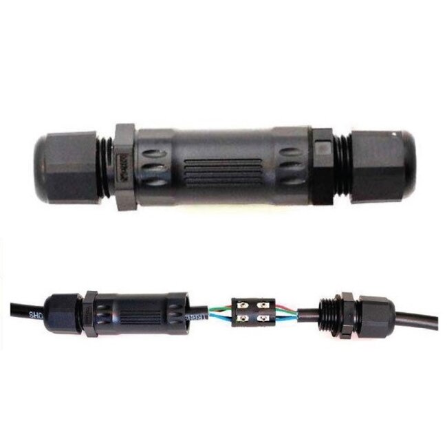 AIRMAR D00342H Inline IP67 Waterproof Cable Splice - 10 Conductor