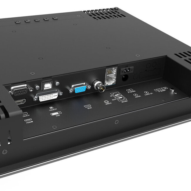 NOTTROT Monitoren voor de maritieme sector N-line N150KG 15" volledig glazen paneelmontage met hoge helderheid, multi-touchscreen, 9-36V, dimmen, optische binding en ontspiegeld glas