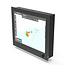 Nottrot N-line N150KGE 15" Vollglas-Panelmontage mit hoher Helligkeit, Multi-Touchscreen, 9-36 V, Dimmfunktion, optischer Verbindung und Antireflexglas – DNV-zertifiziert