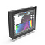 Nottrot N-line N150KG 15" full glass panel mount with high bright, multi touchscreen, 9-36V, dimming, optical bonding and anti glare glass - DNV Certified