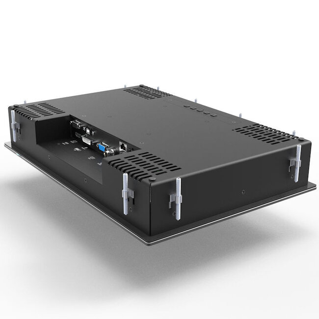 NOTTROT Monitoren voor de maritieme sector N-line N156KGE 15,6" full glass panel mount with multi touchscreen, 9-36V, dimming, optical bonding and anti glare glass