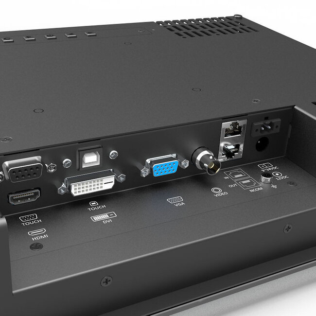 NOTTROT N-line N156KGE 15,6" volledig glazen paneelmontage met multi-touchscreen, 9-36V, dimmen, optische bonding en anti-reflectieglas - DNV-gecertificeerd