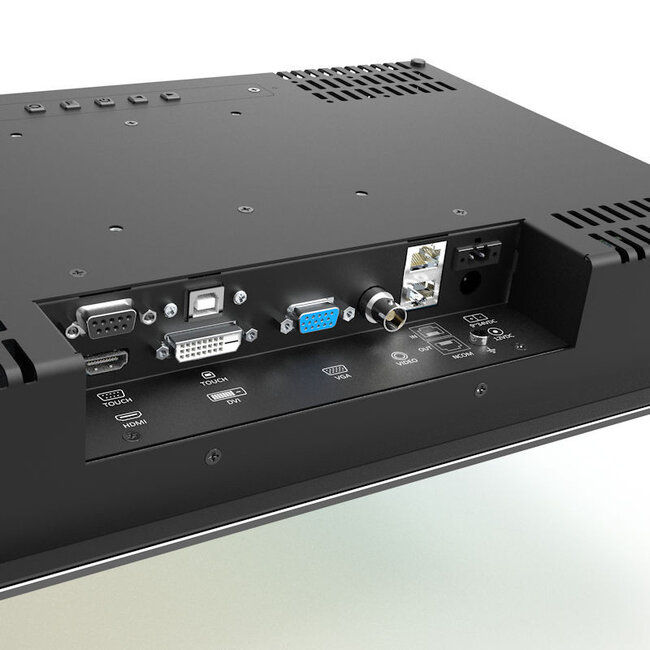 NOTTROT Monitoren voor de maritieme sector N-line N156KG 15,6" volledig glazen paneelmontage met multi-touchscreen, 9-36V, dimmen, optische bonding en anti-reflectieglas - DNV-gecertificeerd