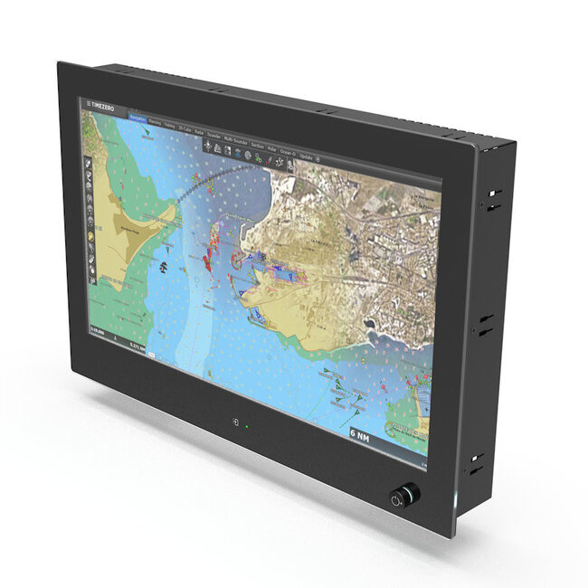 NOTTROT N-line N185KGE 18,5" Vollglas-Panelmontage mit hoher Helligkeit, Multi-Touchscreen, 9-36 V, Dimmfunktion, optischer Bindung und Antireflexglas