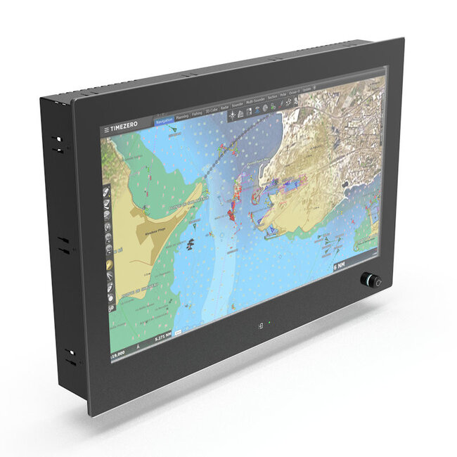 NOTTROT Monitoren voor de maritieme sector N-line N185KGE 18,5" volledig glazen paneelmontage met multi-touchscreen, 9-36V, dimmen, optische bonding en anti-reflectieglas - DNV-gecertificeerd