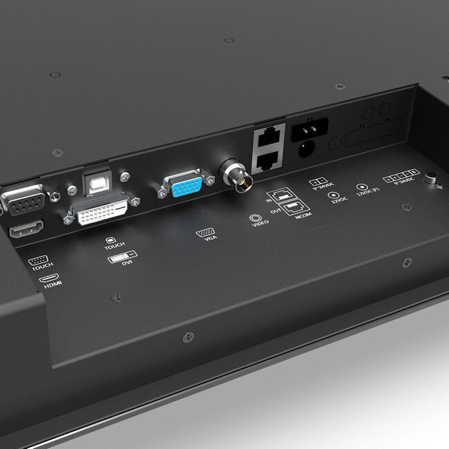 NOTTROT Monitoren voor de maritieme sector N-line N190KGE 19" Vollglas-Panelhalterung mit Multi-Touchscreen, 9-36 V, Dimmfunktion, optischer Bindung und entspiegeltem Glas