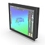 NOTTROT Monitoren voor de maritieme sector N-line N190KG 19" full glass panel mount with high bright, multi touchscreen, 9-36V, dimming, optical bonding and anti glare glass