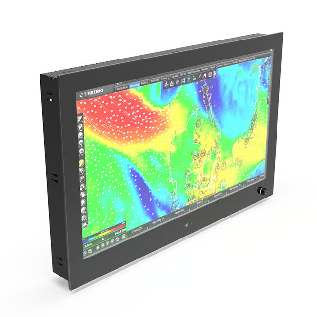 NOTTROT N-line N240KGE 24" volledig glazen paneelmontage met multi-touchscreen, 9-36V, dimmen, optische bonding en anti-reflectieglas - DNV-gecertificeerd