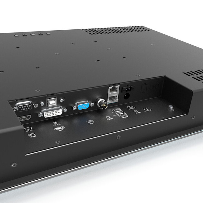 NOTTROT Monitoren voor de maritieme sector N-line N240KG 24" volledig glazen paneelmontage met hoge helderheid, multi-touchscreen, 9-36V, dimmen, optische binding en ontspiegeld glas - DNV-gecertificeerd