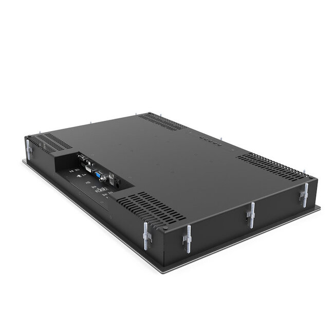 NOTTROT N-line N241KG 24,1" Vollglas-Panelmontage mit hoher Helligkeit, Multi-Touchscreen, 9-36 V, Dimmfunktion, optischer Verbindung und Antireflexglas - DNV-zertifiziert