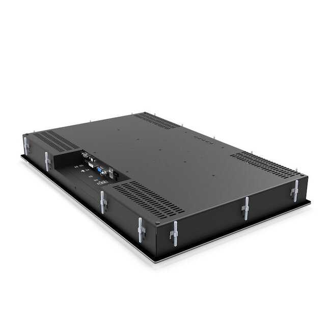 NOTTROT N-line N270KGE 27" Vollglas-Panelhalterung mit Multi-Touchscreen, 9-36 V, Dimmfunktion, optischer Bindung und Blendschutzglas