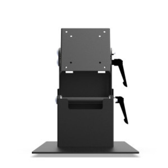 NOTTROT Monitoren voor de maritieme sector Nottrot N-line V-Stand voor monitoren met 100 x 100 VESA-beugel