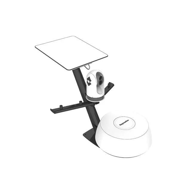 SCANSTRUT PTM-R2-SL-BLK Tapered radar and Starlink mast