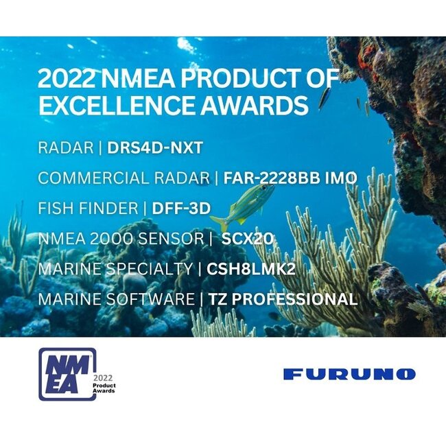 FURUNO FR-12 Standalone Kleuren Radar met DRS2D-NXT Radar Antenne