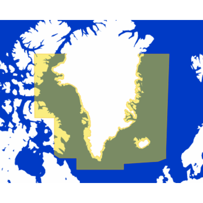 TIMEZERO  TZ MAPS: Europe - Iceland & Greenland