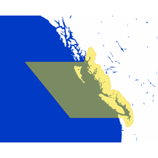 TIMEZERO  TZ MAPS: North America - Canada West