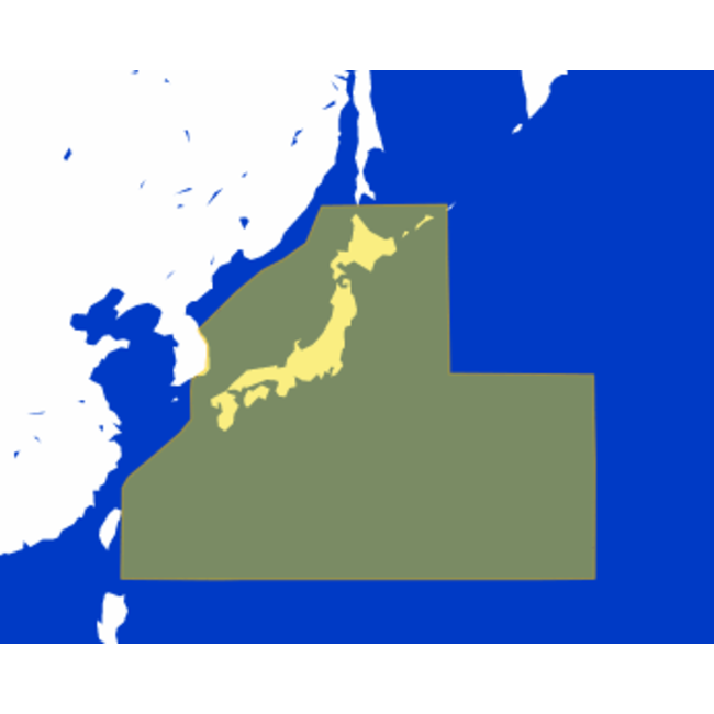 TIMEZERO  TZ MAPS: Rest of World - Japan