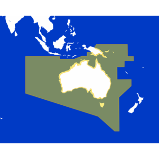 TIMEZERO  TZ MAPS: Rest of World - Australia