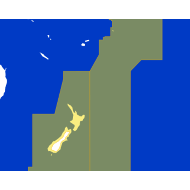 TIMEZERO  TZ MAPS: Rest of World - New Zealand