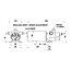 FURUNO Left/right current  hydraulic pump RV3