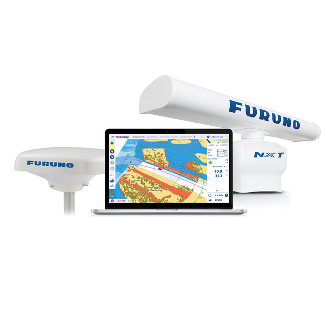 FURUNO RIVIERRADAR  PC NAVIGATIE met TIMEZERO software, DRS6A-NXT radar met 6 ft antenne