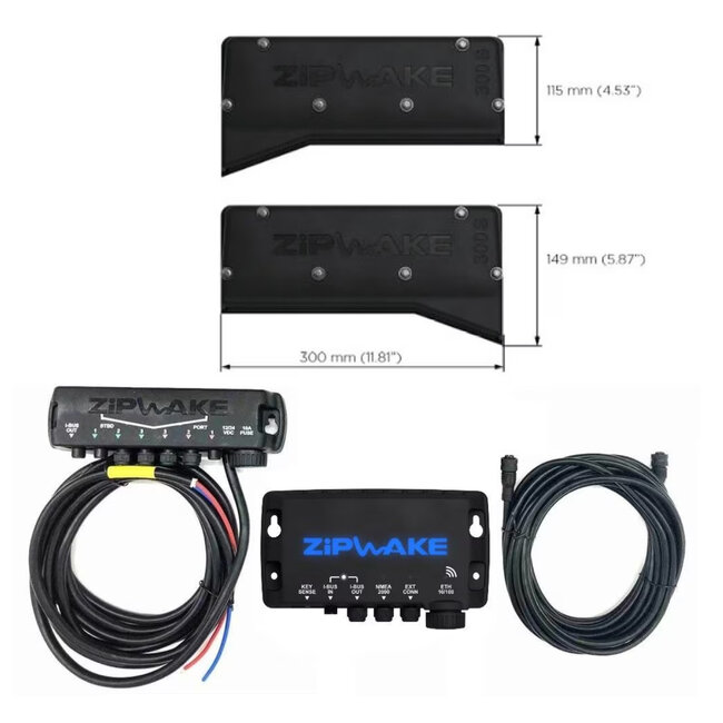 ZIPWAKE Series 300S Chine integrator module kit box
