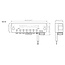 Serie 400E Integrator Modul Straight Kit Box Trimsystem