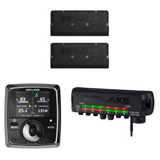 ZIPWAKE Serie 400E Straight Kit Box Trimsysteem