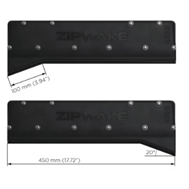 ZIPWAKE Series 450S Chine Integrator Module Kit Box Trim System