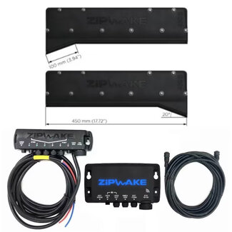 ZIPWAKE Series 450S Chine Integrator Module Kit Box Trim System