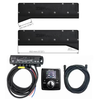 ZIPWAKE Serie 450S Chine Kit Box Trimsystem