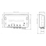 ZIPWAKE Serie 800E Integrator Module Straight Kit Box Trimsysteem