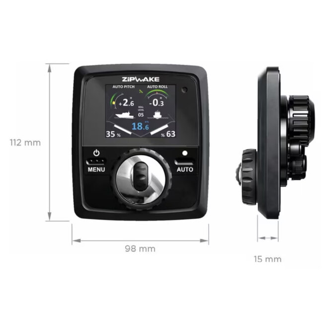 ZIPWAKE Serie 750S Straight Kit Box Trimsysteem