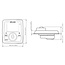 ZIPWAKE Serie 800E Straight Kit Box Trimsystem