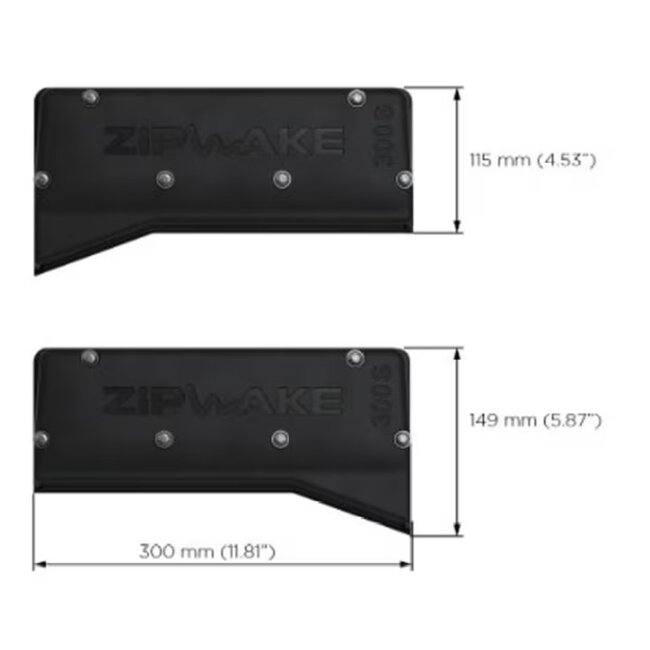 ZIPWAKE Serie 300S PRO Chine Integrator Module Kit Box Trimsysteem