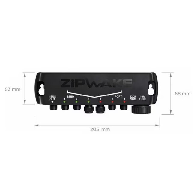 ZIPWAKE Serie 300S PRO Chine Integrator Modul Kit Box Trimsystem