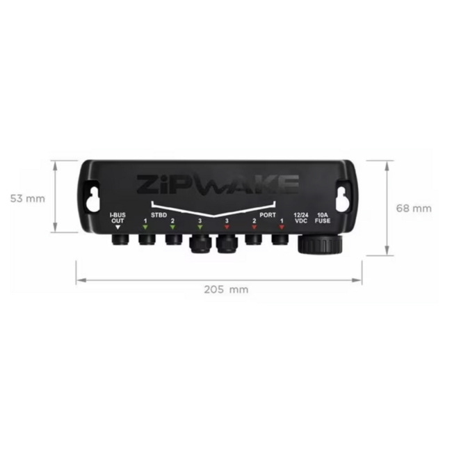 ZIPWAKE Serie 300S PRO Straight Kit Box Trimsysteem