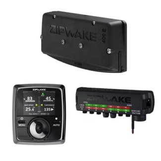 ZIPWAKE Serie 400E PRO Round R1000 Kitbox Trimsysteem