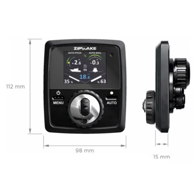 ZIPWAKE Serie 450S PRO Chine Kit Box Trimsystem