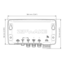 ZIPWAKE Series 600E PRO Integrator Module Chine Kit Box