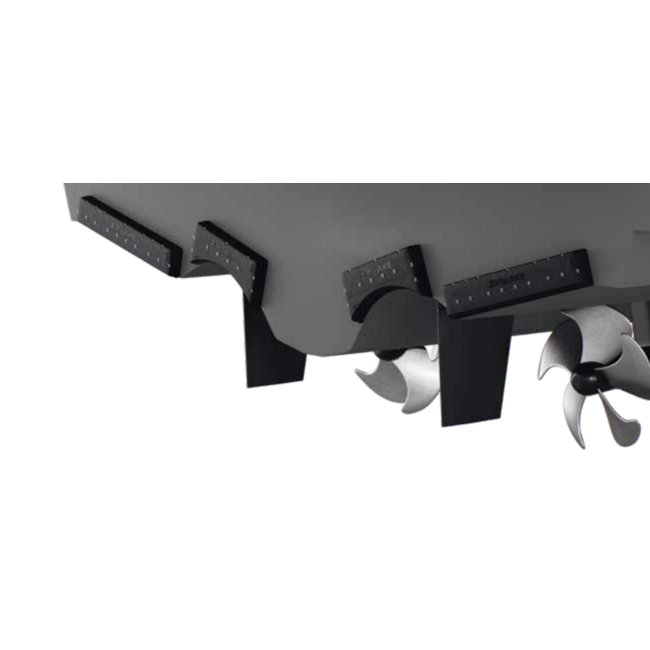 ZIPWAKE Series 600E PRO Straight Kit Box Trim System