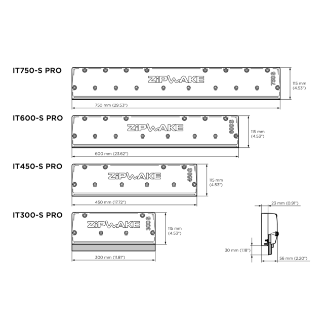 Serie 600S PRO Integratormodul-Gerades Kitbox-Trimsystem