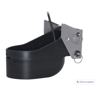 TM275LHW Dual-channel CHIRP 1 kW Transom mount transducer