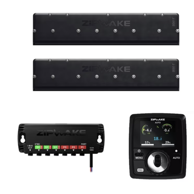 ZIPWAKE Serie 800E PRO Rechte Kit-Box Trimsysteem