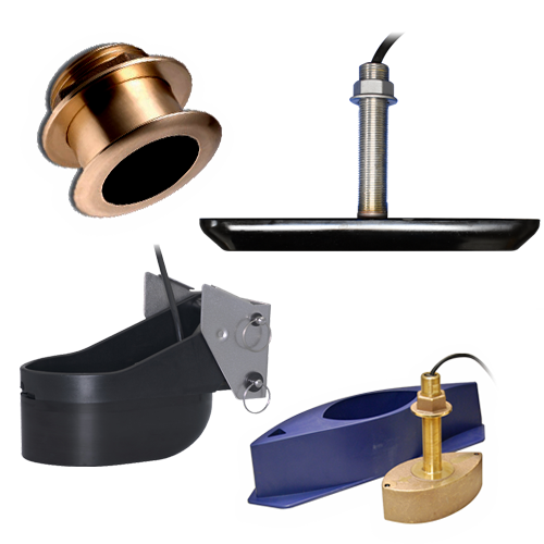 Furuno side scan transducers.