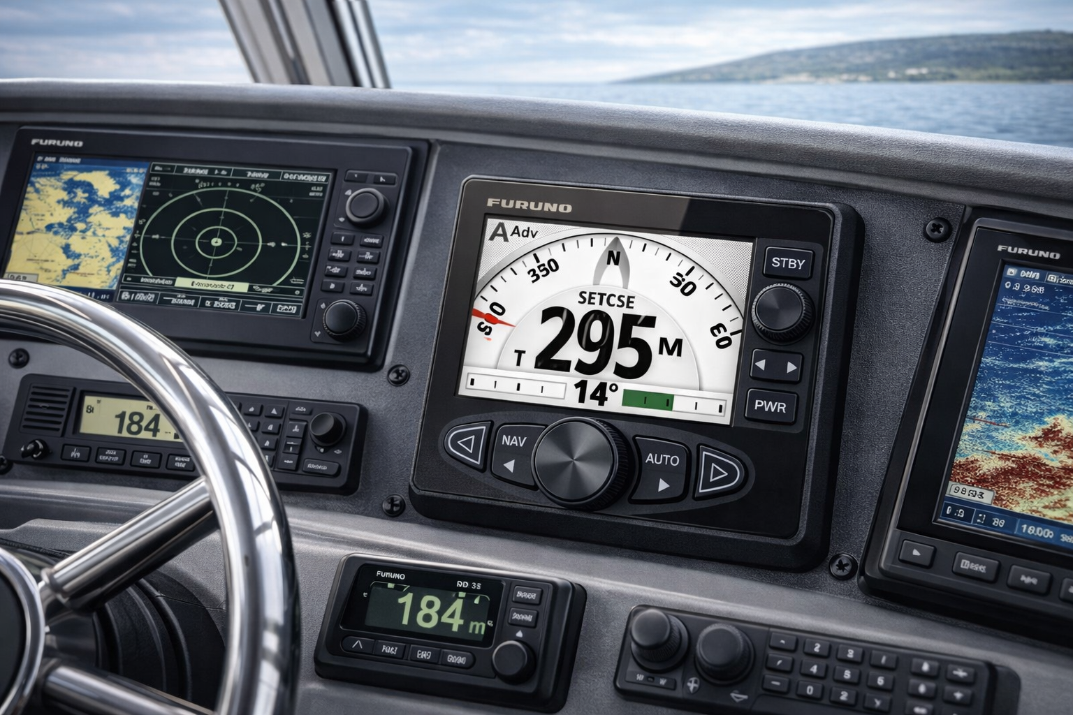 Welke Furuno stuurautomaat past bij uw boot? Vergelijking van de NavPilot 300, 711C en 1000